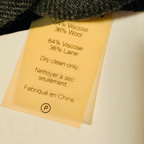 T by Alexander Wang Viscose/Wool Button-Do… - Picture 7 of 8